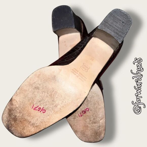 Leather Talbots Shoes – 2 1/2 Inch Heel, Size 10 1/2 M - Picture 5 of 10